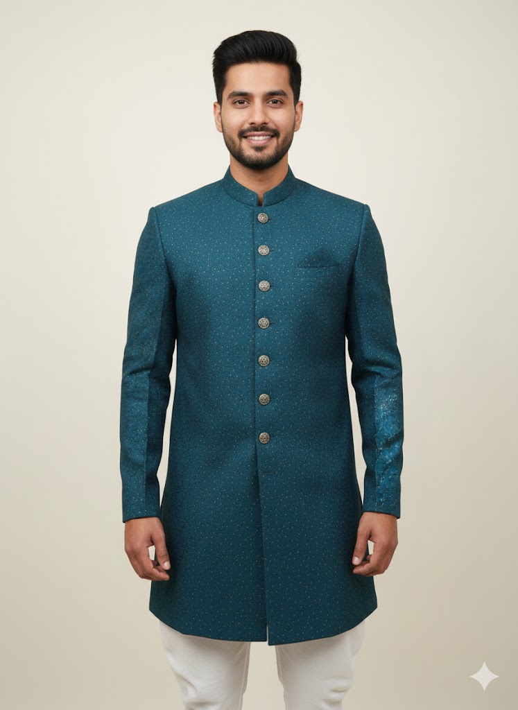 MEN ETHNIC SEMI SHERWANIS